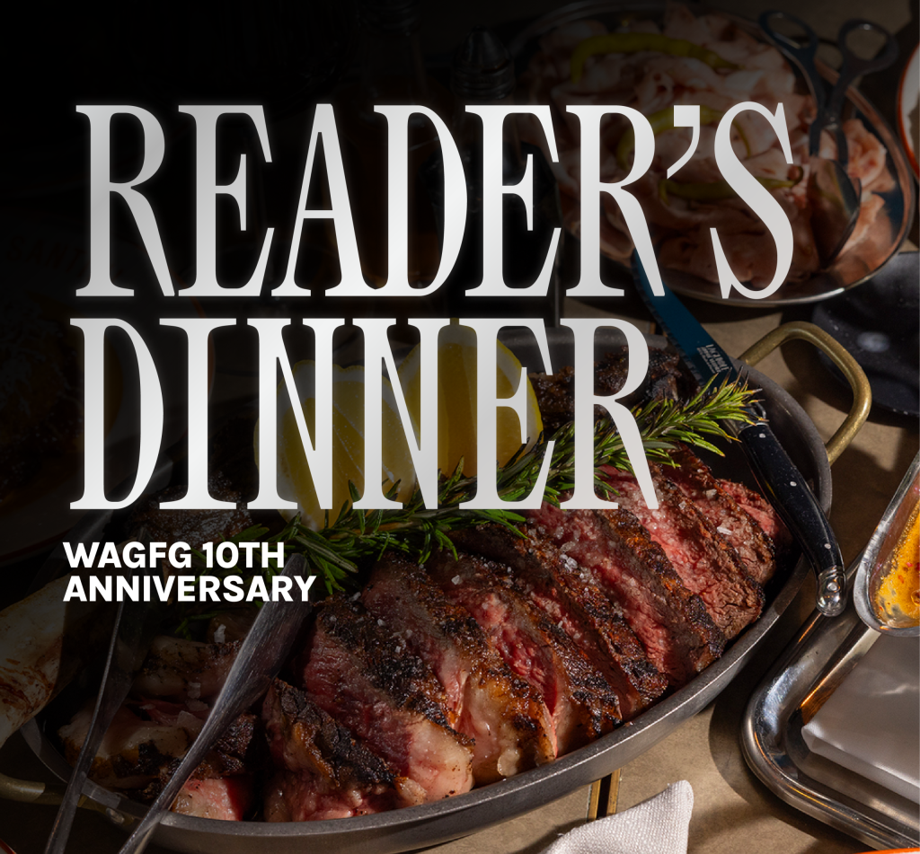 WAGFG READERS DINNER